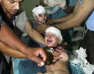 Fotografía de niños de Sahara es una estafa