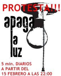 15 FEBRERO APAGA LA LUZ