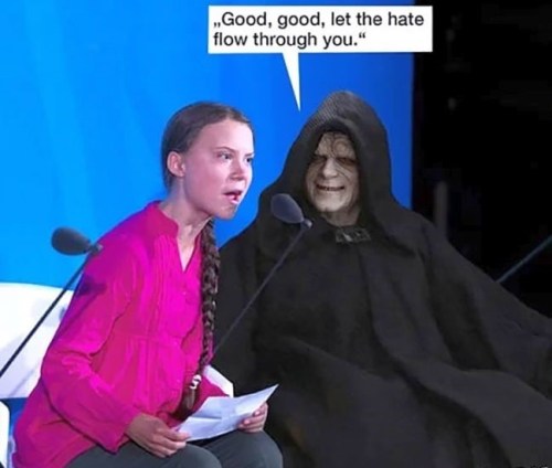 EL CACHONDEO Y LA FARSA DEL CAMBIO CLIMATICO, presentadora invitada GRETA MARIONETA