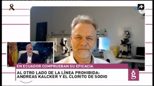 Primera entrevista en un canal de TV español a Andreas Kalcker - El COVID-19 se elimina con dióxido de cloro Primera entrevista en un canal de TV español a Andreas Kalcker - El COVID-19 se elimina con dióxido de cloro