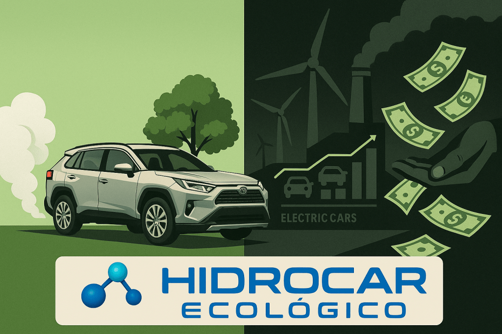 REDUCCION DE EMISIONES CON HIDROGENO Un Toyota RAV4 diésel de 2007 demuestra en la ITV de Madrid que es posible reducir emisiones un 82%