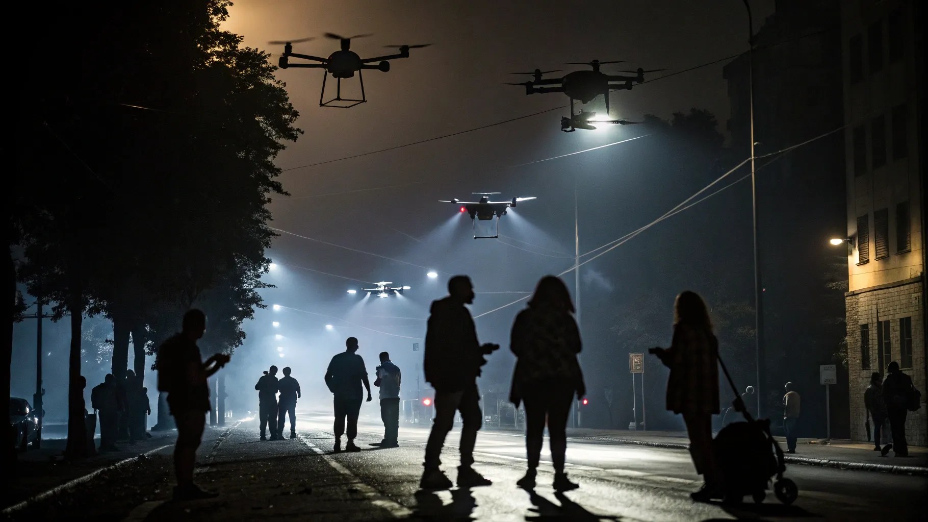 Apagón, Miedo, Vigilancia Masiva, Control Social, Ansiedad, Calles Oscuras